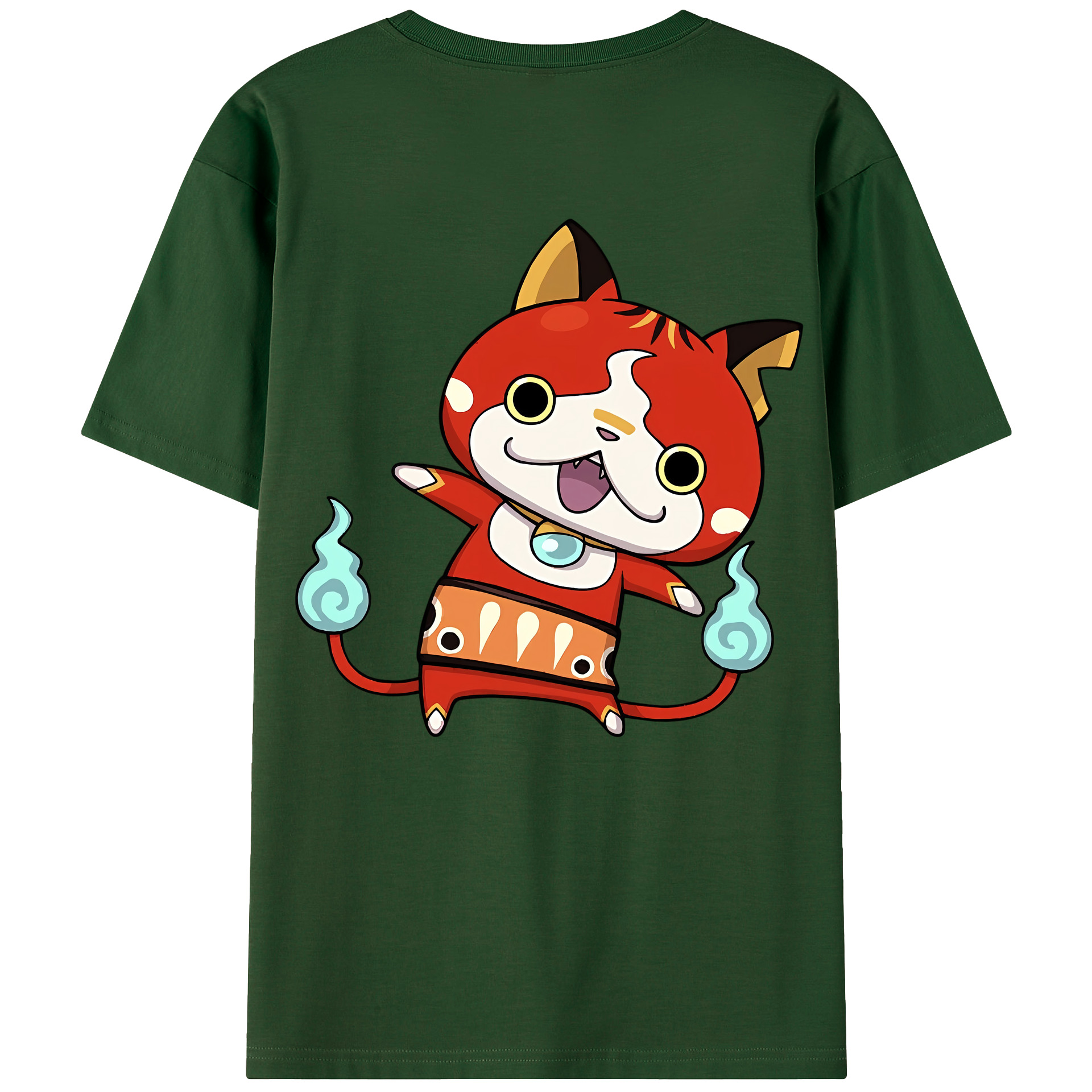 （画像用） 妖怪ウォッチ Yo-kai Watch 綿100％半袖Tシャツ（背面プリント）